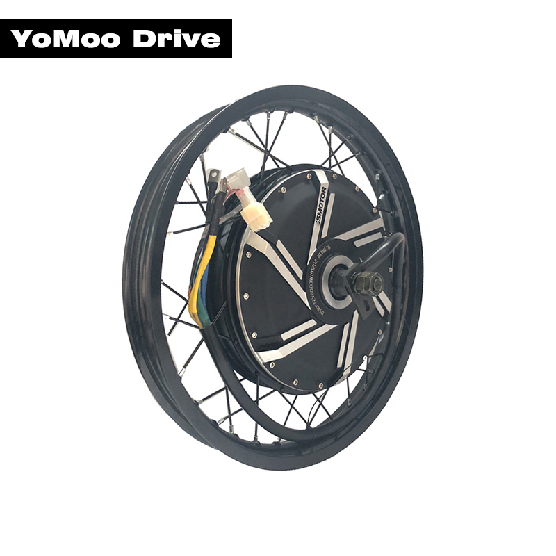 Qs Motor 273 8000W Hub Motor - Moped Motorcycle Rim 18
